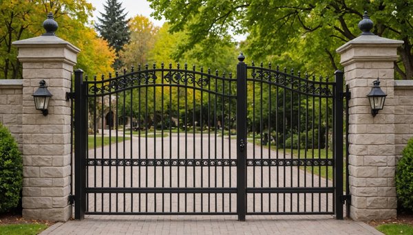 Rendez votre entrée unique avec un portail à battant résidentiel