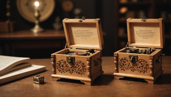 Les meilleures boîtes à musique en bois pour enchanter vos rêves