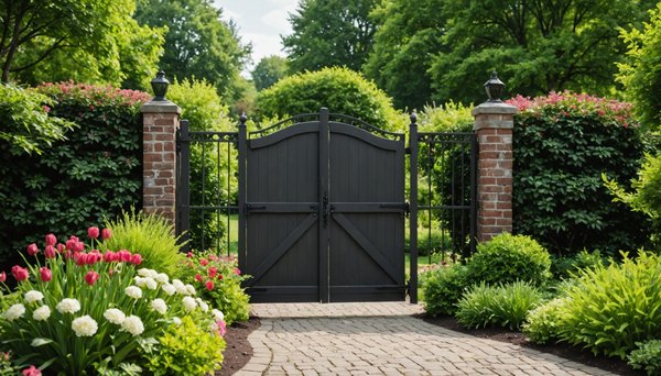 Choisissez le portail de jardin qui sublime votre extérieur
